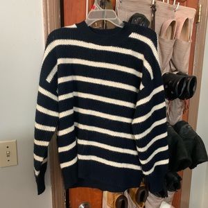 H&M Striped Sweater